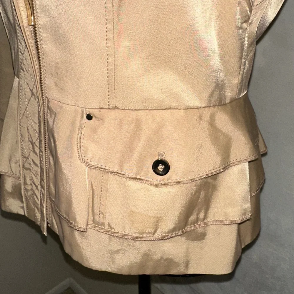 White House Black Market Jacket Tan - Picture 7 of 7